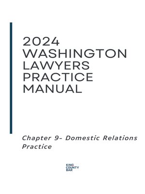 cover image of 2024-25 Washington Lawyers Practice Manual Chapter 9